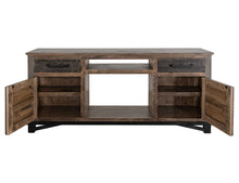 Load image into Gallery viewer, Loft Brown - 70&quot; Fireplace - Dark Gray
