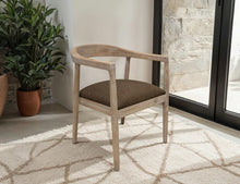Load image into Gallery viewer, White Teak - Wooden Armchair - Ivory White