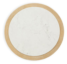 Load image into Gallery viewer, Camdill - Light Brown / White - Round Cocktail Table