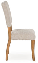 Load image into Gallery viewer, Rybergston - Light Brown - Dining Upholstered Side Chair (Set of 2)