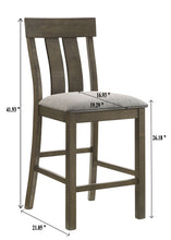 Load image into Gallery viewer, Lloyd - Counter Height Chair (Set of 2) - Brown