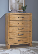 Load image into Gallery viewer, Sherbana - Light Brown - Five Drawer Chest