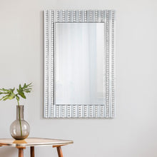 Load image into Gallery viewer, Aideen - Acrylic Crystal Wall Mirror - Silver
