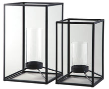 Load image into Gallery viewer, Dimtrois - Black - Lantern Set (Set of 2)