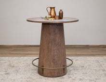 Load image into Gallery viewer, Sahara - Bistro Table - Light Cream / Brown Caramel