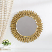 Load image into Gallery viewer, Tuscany - Sunburst Wall Mirror - Gold