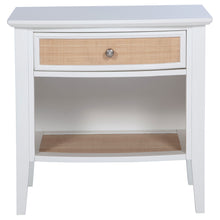 Load image into Gallery viewer, Bexhill - 1-Drawer Nightstand Bedside Table - White