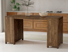 Load image into Gallery viewer, Olimpia - 2 Drawer 4 Door Kitchen Island - Towny Brown