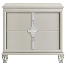 Load image into Gallery viewer, Olivia - 2-Drawer Nightstand Bedside Table - Pearl White