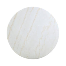 Load image into Gallery viewer, Kella - Round Marble Top Dining Table - White Marble