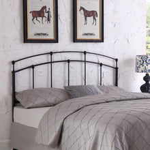 Load image into Gallery viewer, Bryant - Metal Queen Or Full Open Frame Headboard - Black
