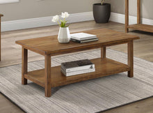 Load image into Gallery viewer, Payne - Wood Coffee Table with Shelf