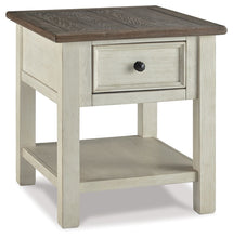 Load image into Gallery viewer, Bolanburg - White / Brown / Beige - Rectangular End Table