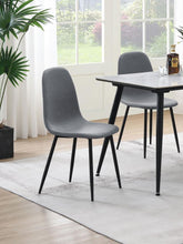 Load image into Gallery viewer, Dennison - Upholstered Dining Side Chair (Set of 4) - Gray