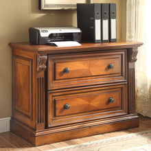 Load image into Gallery viewer, Huntington - 2 Drawer Lateral File - Antique Vintage Pecan
