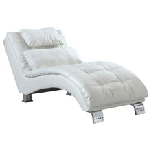 Load image into Gallery viewer, Dilleston - Faux Leather Upholstered Tufted Chaise