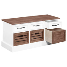 Load image into Gallery viewer, Alma - 3-Drawer Storage Bench