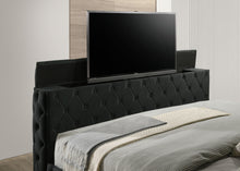 Load image into Gallery viewer, Josephine - Queen Bed With TV Lift - Black