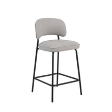 Load image into Gallery viewer, Blythe - Vegan Leather Bar Chair (Set of 2)