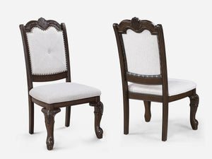 Kiera - Side Chair (Set of 2) - Cherry Brown