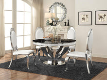Load image into Gallery viewer, Anchorage - Round Glass Top Dining Table - Chrome