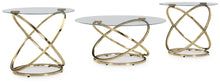Load image into Gallery viewer, Crimonti - Champagne - Occasional Table Set (Set of 3)