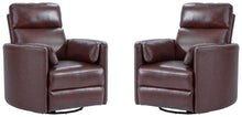 Load image into Gallery viewer, Radius - Cordless Power Swivel Glider Recliner (Set of 2)