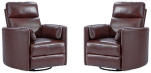 Radius - Cordless Power Swivel Glider Recliner (Set of 2)