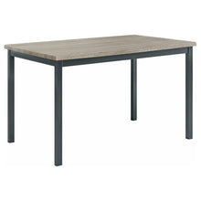 Load image into Gallery viewer, Garza - 5 Piece Rectangular Dining Table Set - Black