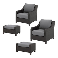 Load image into Gallery viewer, Skye - Outdoor Chair &amp; Ottoman Set