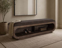 Load image into Gallery viewer, Balam - Wooden Bench With A Cushioned Seat