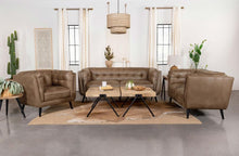 Load image into Gallery viewer, Thatcher - Upholstered Tuxedo Arm Sofa Set