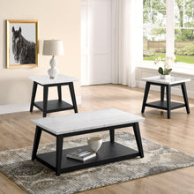 Load image into Gallery viewer, Vida - 3 Piece Table Set - Black