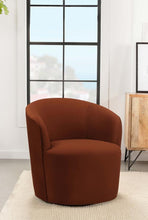 Load image into Gallery viewer, Joyce - Upholstered Barrel Back Swivel Chair