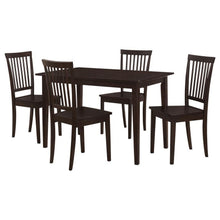 Load image into Gallery viewer, Gomez - 5 Piece Rectangular Dining Table Set - Cappuccino