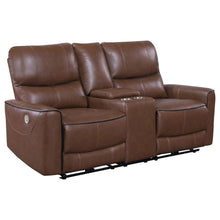 Load image into Gallery viewer, Greenfield - Upholstered Power Reclining Loveseat