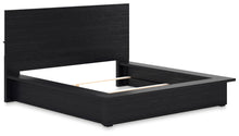 Load image into Gallery viewer, Londer - Black - California King Panel Bed