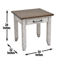 Load image into Gallery viewer, Bear Creek - 3 Piece Table Set (Sofa, End, Coffee Table) - White