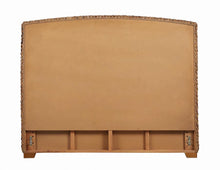 Load image into Gallery viewer, Laughton - Woven Banana Leaf Queen Panel Headboard - Amber