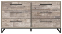 Load image into Gallery viewer, Neilsville - Whitewash - Six Drawer Dresser - Vinyl-Wrapped