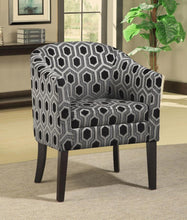 Load image into Gallery viewer, Jansen - Upholstered Accent Club Chair - Gray And Black