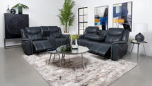 Load image into Gallery viewer, Sloane - Upholstered Reclining Sofa Set
