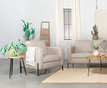 Load image into Gallery viewer, Tilly - Upholstered Track Arm Accent Chair - Oatmeal