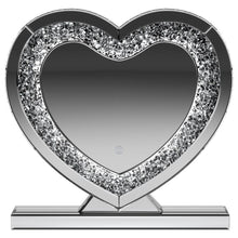 Load image into Gallery viewer, Euston - Heart Shaped Vanity Mirror - Silver