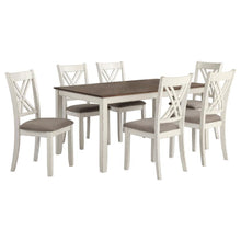 Load image into Gallery viewer, Fortress - 7 Piece Rectangular Dining Set - Vintage Vanilla