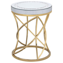 Load image into Gallery viewer, Elise - Round Mirror Top Coffee Table Set