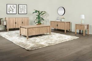 Thayer - 47" Two Drawer Coffee Table - Natural