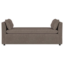 Load image into Gallery viewer, Robin - Upholstered Accent Bench With Armrests - Brown