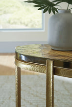 Load image into Gallery viewer, Porterville - Gold Finish - Accent Table
