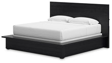 Load image into Gallery viewer, Londer - Black - King Panel Bed
